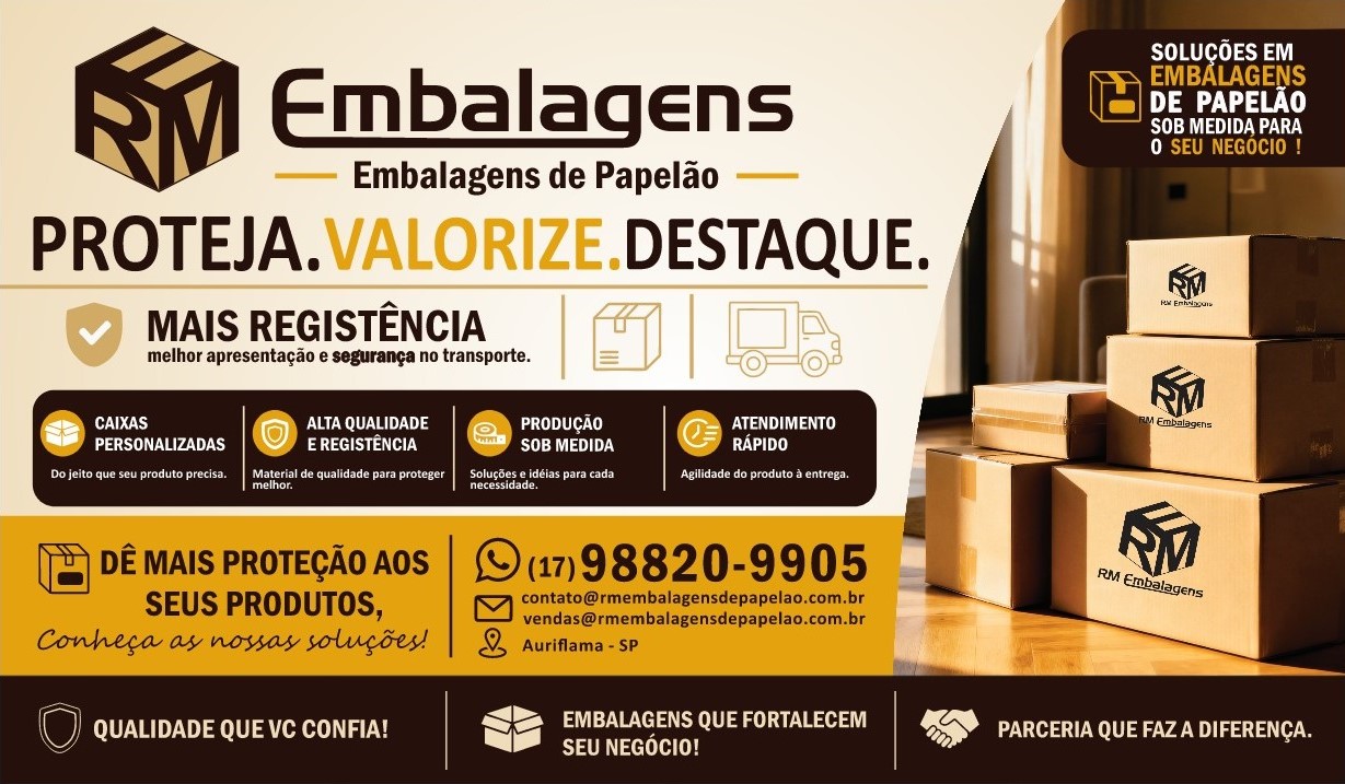 RM Embalagens — embalagens de papelão sob medida: proteja, valorize e destaque seu produto