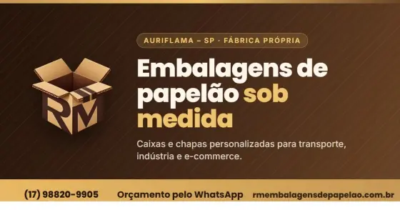 Caixa produzida para RM